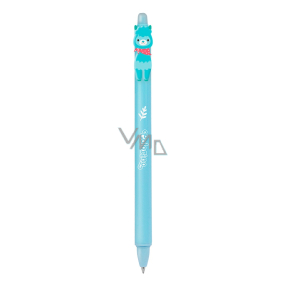 Colorino Rubber pen Lama blue, blue refill 0.5 mm