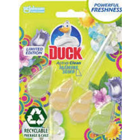 Duck Active Clean Jasmine Jump wall-hung toilet cleaner with a scent of 38.6 g