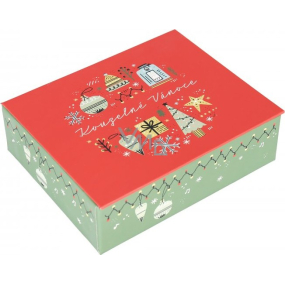 Albi Playing box for money Christmas symbols 11 x 9 x 3.5 cm