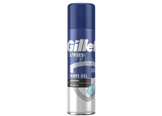 Gillette Series Cleansing charcoal shaving gel for men 200 ml