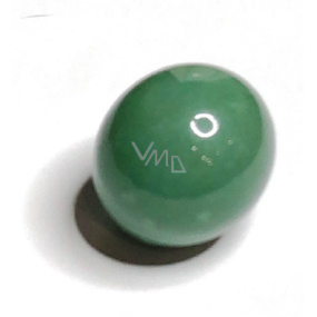 Avanturine green Hmatka, ball Tumbled natural stone 5 cm, lucky stone