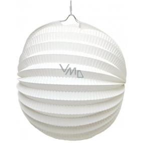 White round lantern 21 cm