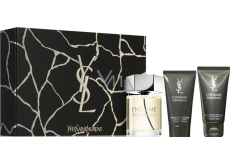 Yves Saint Laurent L Homme Eau de Toilette 100 ml + Shower Gel 50 ml + After Shave Balm 50 ml, gift set for men