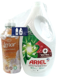 Ariel Extra Clean Power universal washing gel 34 doses + Lenor Vanilla Orchid & Golden Amber fabric softener 28 doses, duopack