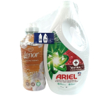 Ariel Extra Clean Power universal washing gel 34 doses + Lenor Vanilla Orchid & Golden Amber fabric softener 28 doses, duopack