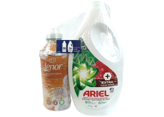 Ariel Extra Clean Power universal washing gel 34 doses + Lenor Vanilla Orchid & Golden Amber fabric softener 28 doses, duopack