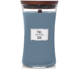 WoodWick Tempest - Storm scented candle with wooden wick and lid glass large 609 g