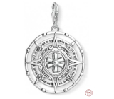 Charm Sterling silver 925 Mayan calendar, lobster clasp pendant on bracelet symbol