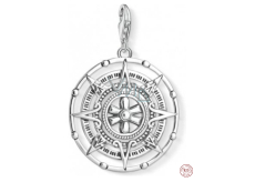 Charm Sterling silver 925 Mayan calendar, bracelet pendant symbol