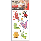 Tattoo Stickers Insects 7.5 x 12 cm