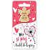 Nekupto Pocket Hug Angel Make a Wish, Pocket Hug 6 x 12 cm