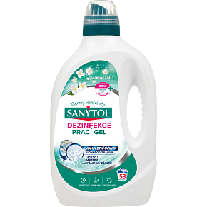 Sanytol Disinfecting Laundry Gel White Flowers, 2.65 l