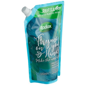 Radox Protect + Replenished Anti-bacterial antibacterial liquid soap refill 500 ml