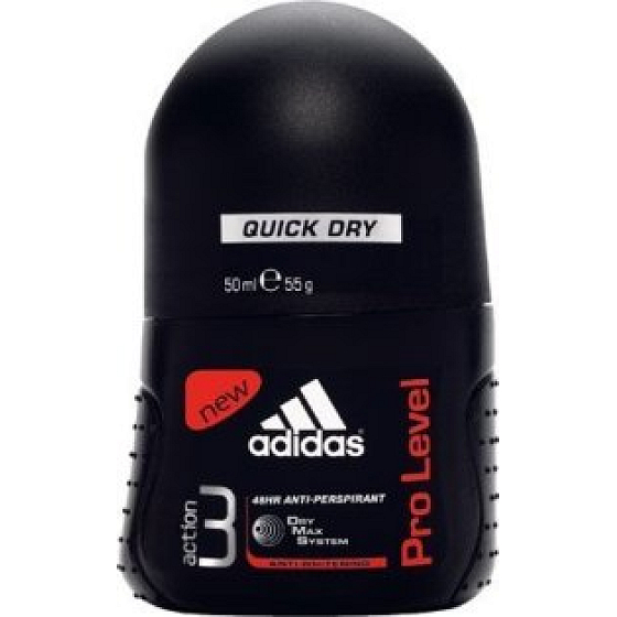 Adidas Action 3 Pro Level ball antiperspirant deodorant roll-on for men 50 ml