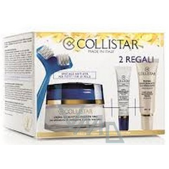 Collistar Crema Biorivitalizzante Viso 50 ml + Crema Biorivitalizzante Contorno Occhi 5.5 ml + manual facial massage machine + Primer Uniformante Illuminante Viso Occhi 10 ml, cosmetic set
