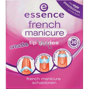 Essence French Manicure Tip Guides French Manicure Template 02 From Heaven With Love 30 pieces