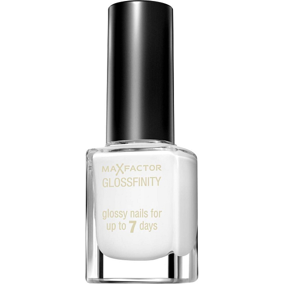 Max Factor Glossfinity nail polish 10 Show White 11 ml