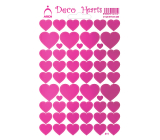 Arch Holographic decorative stickers of pink hearts