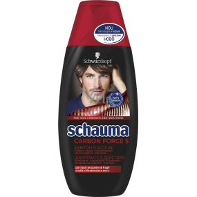Schauma Men Carbon Force 5 shampoo for men 400 ml