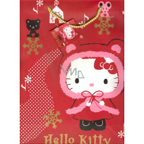 Nekupto Gift paper bag 23 x 18 x 10 cm Hello Kitty Christmas 1192 WLGM