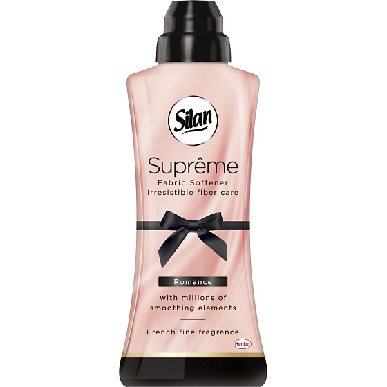 Silan Supreme Romance Pink Fabric Softener Concentrate 24 Loads 600 ml