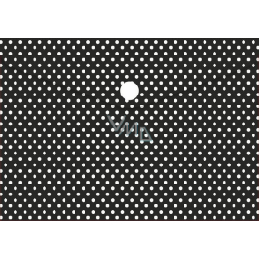 Albi Document case Black with polka dots A5 - 15 x 21 cm
