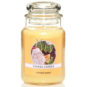 Yankee Candle Cookie Swap - Vanilla cupcake scented candle Classic large glass 623 g