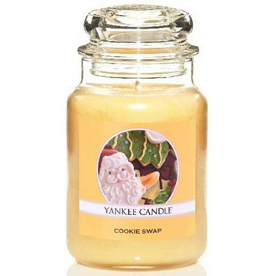 Yankee Candle Cookie Swap - Vanilla cupcake scented candle Classic large glass 623 g