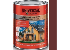 Colorlak Univerzal SU2013 synthetic glossy top color Brown chocolate 0.6 l