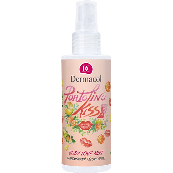Dermacol Love Mist Portofino Kiss perfumed body spray for women 150 ml