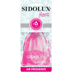 Sidolux Japanese Cherry scented bag air freshener 30 days fragrance 13.5 g