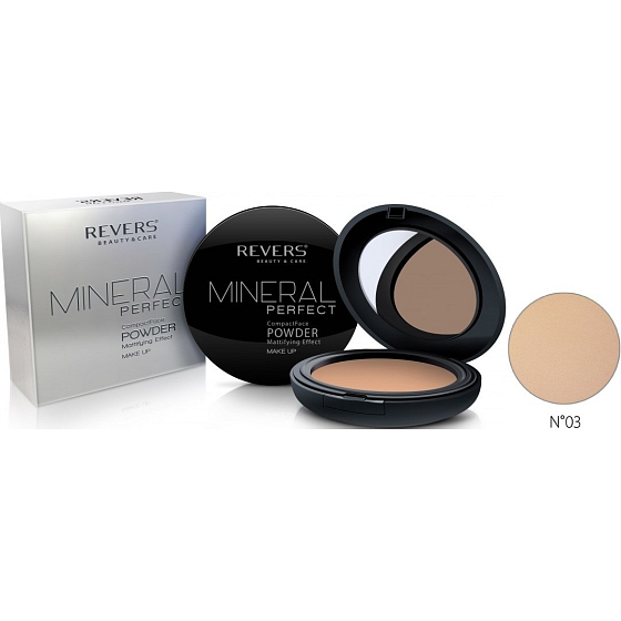Revers Mineral Perfect Powder compact powder 03, 8 g