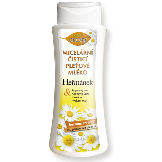 Bione Cosmetics Chamomile micellar cleansing lotion for all skin types 255 ml
