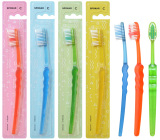 Spokar 3416 Clinic Medium Medium Toothbrush, Straight Cut and Precise Rounded Fibers