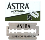 Astra Superior Platinum spare razor blades 5 pieces