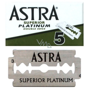 Astra Superior Platinum spare razor blades 5 pieces