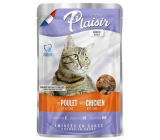 Plaisir Cat with chicken and liver complete cat food pouch 100 g
