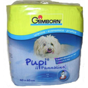 Gimborn Diapers, educational pads for puppies highly absorbent pads, can be used in dog toilets 60 x 60 cm 10 pieces