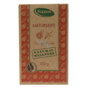 Kappus Natural Wellness Orange & Vanilla certified natural soap 100 g