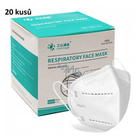 Oral protective respirator 4-layer FFP2 face mask AK-3356 20 pieces