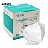 Oral protective respirator 4-layer FFP2 face mask AK-3356 20 pieces