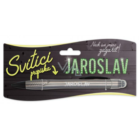 Nekupto Glowing pen named Jaroslav, touch tool controller 15 cm