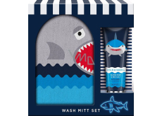 Baylis & Harding Shark washing gel 130 ml + washing gloves, cosmetic set for children