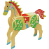 Puzzle wooden animals Horse 20 x 15 cm