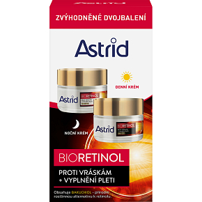 Astrid Bioretinol Advanced Day and Night Cream for Wrinkles, 50+50 ml Astrid Bioretinol Advanced Day and Night Cream for Wrinkles, 50+50 ml