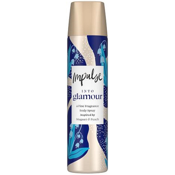 Impulse Into Glamour perfumed deodorant spray for women 75 ml