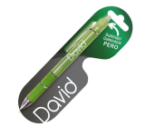 Nekupto Rubber pen with the name David