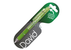 Nekupto Rubber pen with the name David