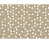 Gift wrapping paper 70 x 200 cm Christmas KRAFT Trees