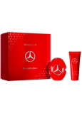 Mercedes-Benz Woman In Red eau de parfum 90 ml + body lotion 100 ml, gift set for women
